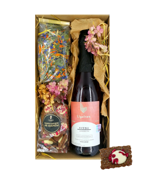 Gift set "Raspberry enchantment"