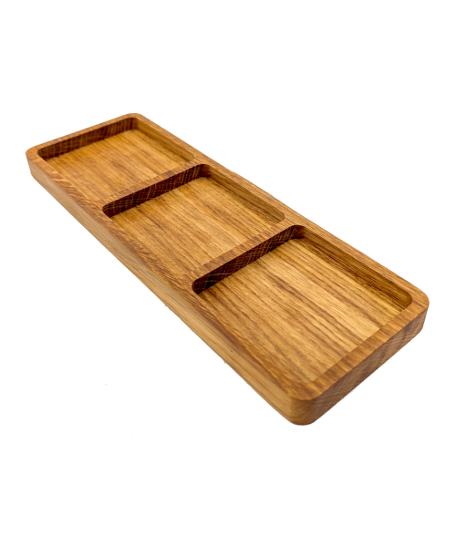 ozolkoka trauks ar 3 nodalījumiem